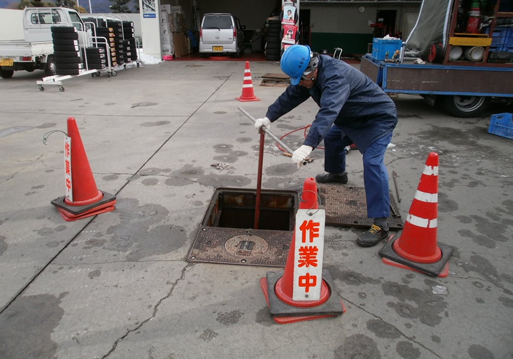 地下タンク清掃・点検